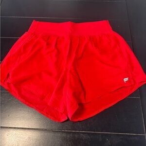 Fabletics Sunchaser Short 3 “Women’s Red Athletic Shorts with tags never worn